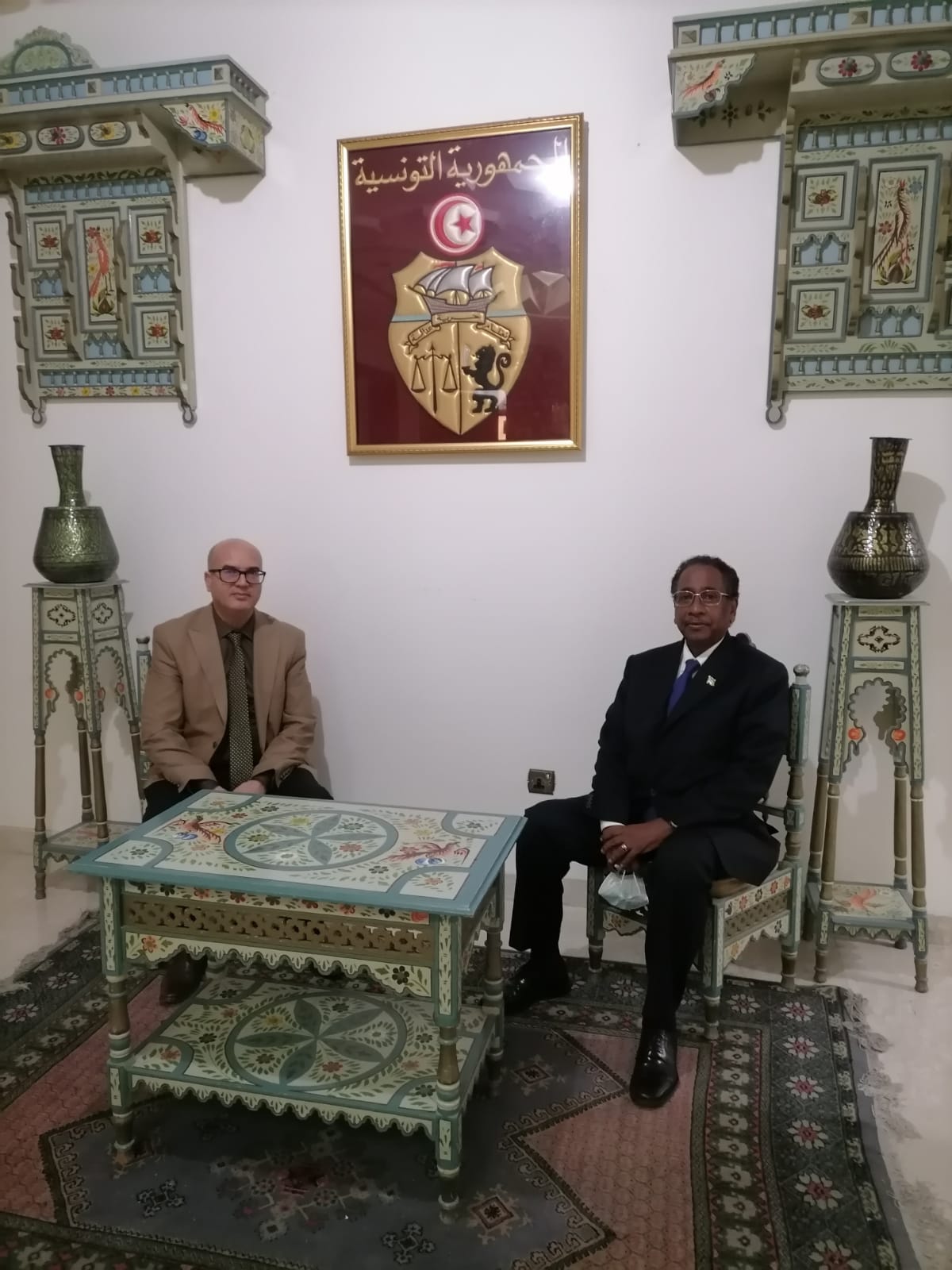 Visit of His Excellency to the Embassy of the Republic of Tunisia 